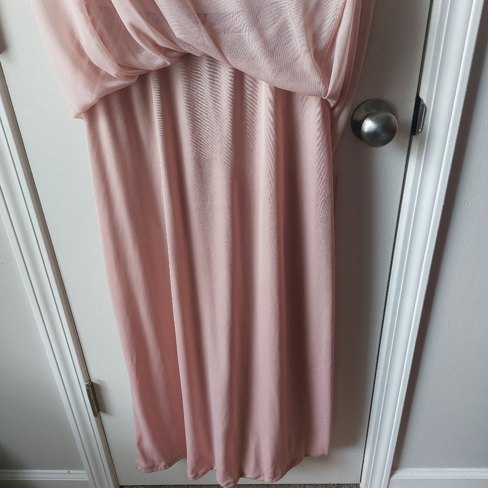 Celebrate DB Studio - Formal Junior/Ladies Bridesmaid Dress Sand/Beige/Tan - Picture 6 of 15